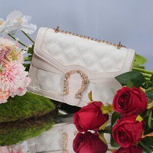 ⚡ Women's Casual Snake Vegan Leather Print Fashion Satchel Crossbody White Bag